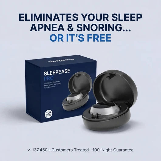 SleepEase Pro — Eliminates Snoring &amp; Sleep Apnea
