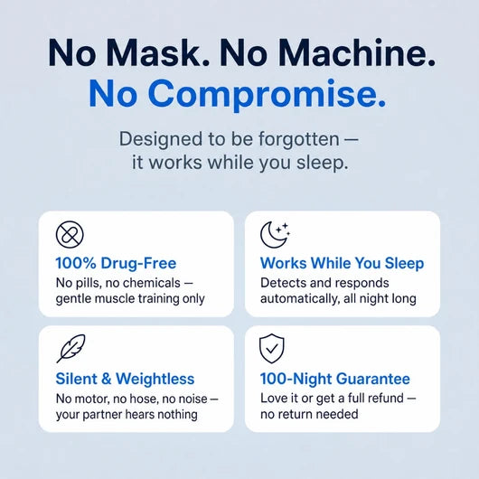 SleepEase Pro — Eliminates Snoring &amp; Sleep Apnea