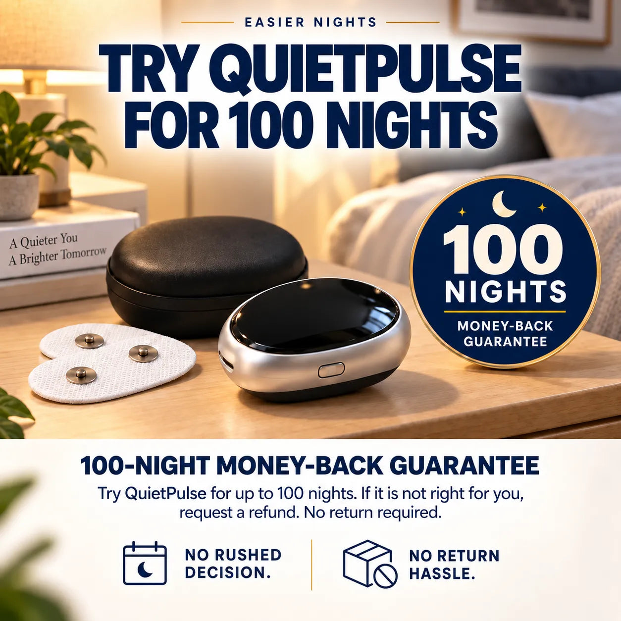 QuietPulse Anti-Snoring Device – Built for Where the Snore Starts