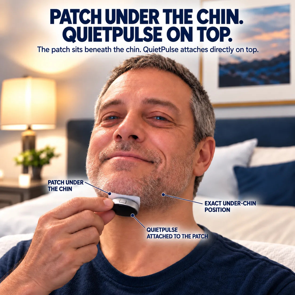 QuietPulse Anti-Snoring Device – Built for Where the Snore Starts